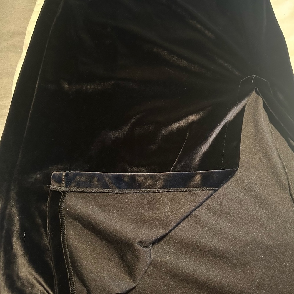 Sport Savvy Black Velour Skirt